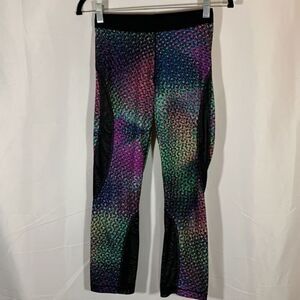 Nike Pro HyperCool Multi-Colour Dotted Mesh Cropped Leggings